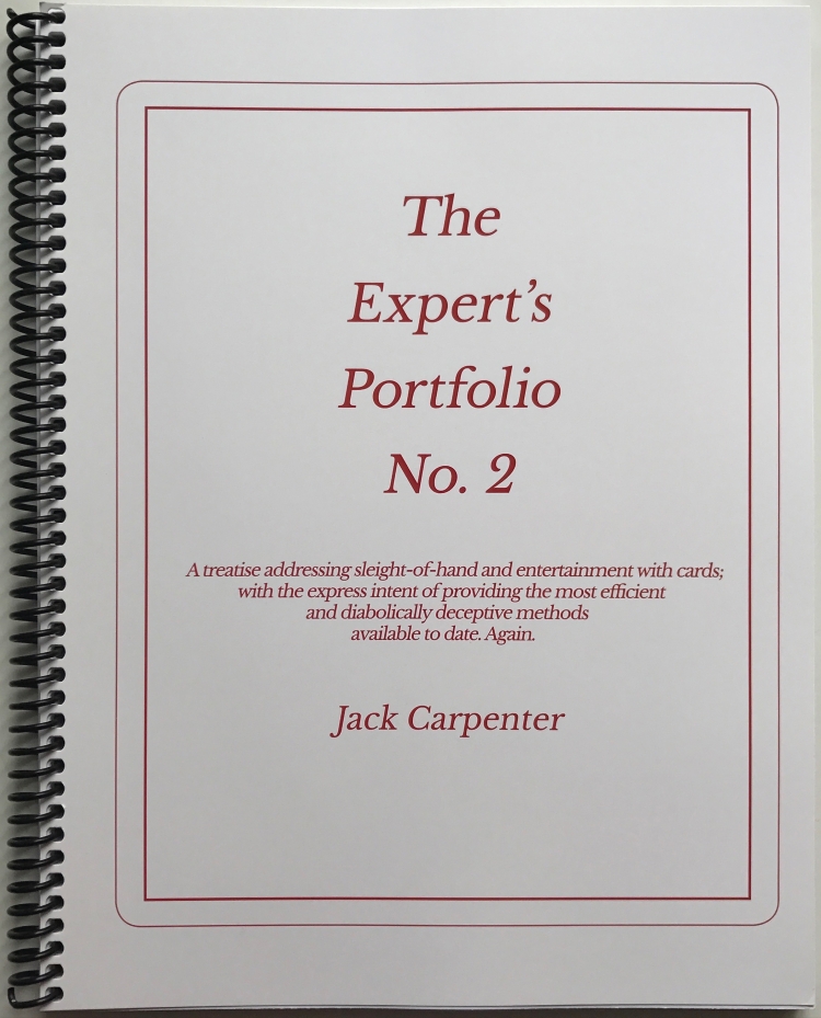The Expert's Portfolio No. 2 by Jack Carpenter